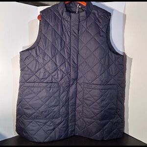 Barbour Cosmia Gilet Quilted Vest Liner Navy Blue Size 2X - NWT